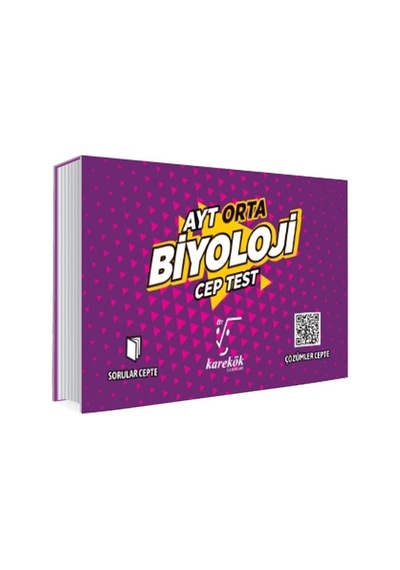Ayt Cep Test Biyoloji Orta Karekök Yayınları N11.14569