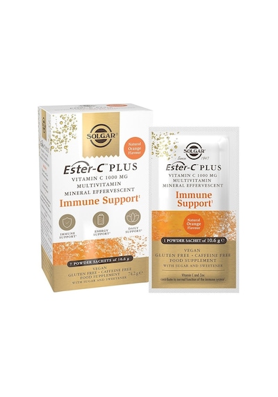 Solgar Ester-c Plus Vitamin C 1000 Mg Efervesan 7 Sachet