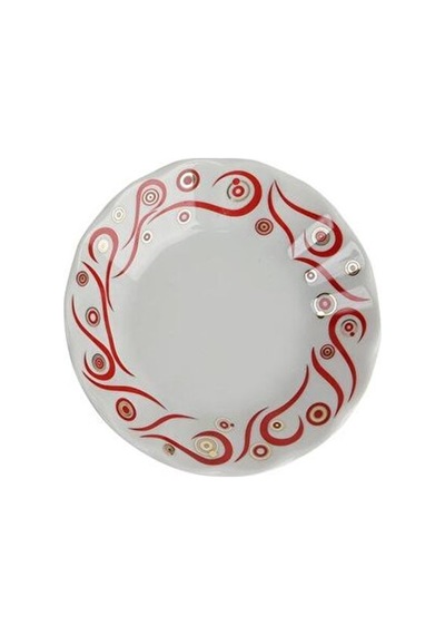 Porland Kırmızı Yakamoz Çay Tabağı 11 Cm