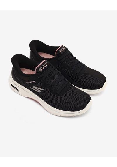 Skechers Go Walk Arch Fıt 2.0 Kadın Siyah Yürüyüş Ayakkabısı 125331 Bkpk Siyah