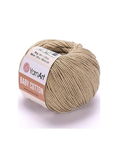 El Örgü İpi Baby Cotton, 434, 10x50 Gr