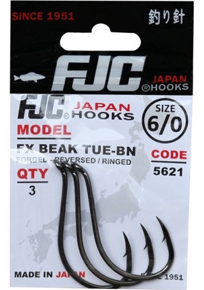 Fjc 5621 Fx Beak Tue No:2 Black Nıkel 12 P. Olta İğnesi