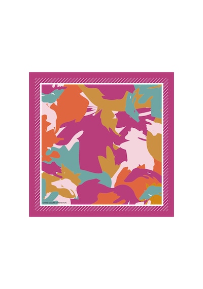 United Colors Of Benetton Flora Bandana/fular -1018-47 47 Fuşya