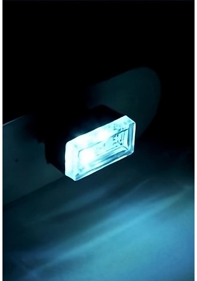 Mini Lamba Usb Aydınlatma Dekoratif Led Işık Buz Mavisi
