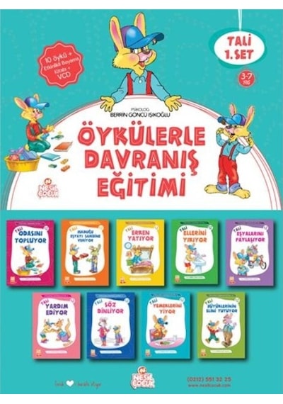 Tali Öykülerle Davranış Eğitimi 1.Set - Hikaye Seti