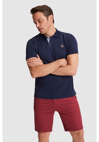 U.s. Polo Assn. Erkek Lacivert Tişört Basic 50324937-vr033