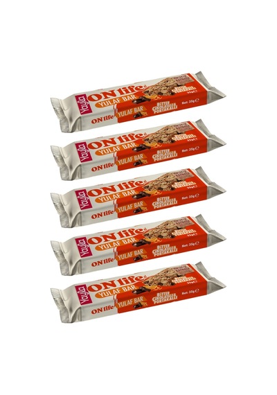 Yayla Onlife Bitter Çikolatalı Ve Portakallı Yulaf Bar 35 G X5