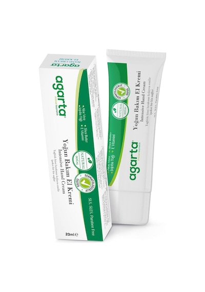 Agarta Doğal Nemlendirici Yoğun Bakım El Kremi -vitamin E Ve B5 - Jojoba, Shea Butter - 20 ML