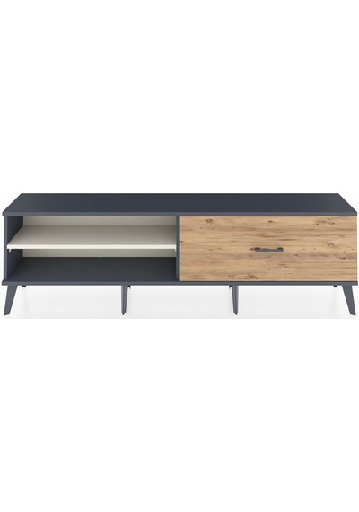 Arges Tv Ünitesi Tek Raflı Tek Çekmeceli 176x30x51 Antrasit-aytaşı/çam Aytası/atlas Çam Arges Tv Ünitesi Tek Raflı Tek Çekmeceli 176x30x51 Antrasit-aytaşı/çam Aytası/atlas Çam