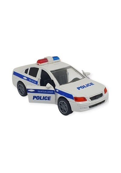 Sesli Işıklı Çek Bırak Polis Arabası - Yy2020-17p Çok Renkli