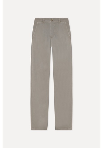 Mudo Erkek Erkek Vizon Rengi Slim Straight Fit Chino Pantolon 1271210 VİZON
