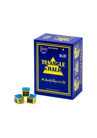 Triangle Bilardo Tebeşiri 144 Adet Mavi