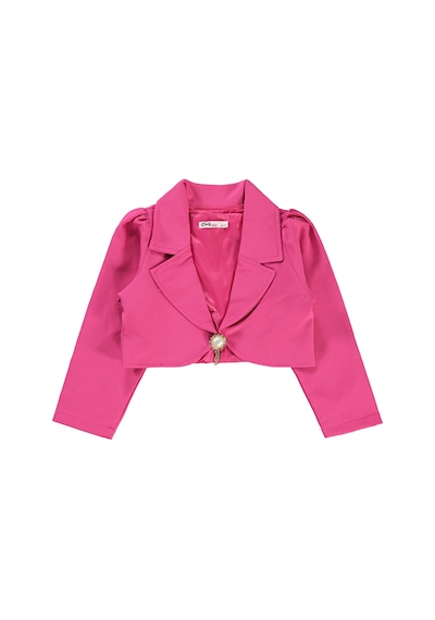 Civil Girls Kız Çocuk Bolero 6-9 Yaş Fuşya A8473165224s2-2
