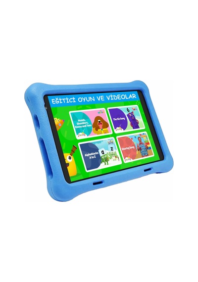 Npo 8" Ips Ekran Android 13.0 A133p 1.8ghz Antişok Çocuk Tableti, Kids Tablet 4gb Ram - 64 Gb Kapasite, Mavi, 8 İnç Sku: Mırstk6566d630e7