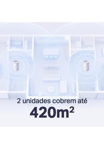 Tr Deco Be65 2-pack, Be9300 Mbps, 4 2.5 Gbps Portlar, 320 Mhz Kanallar, 6 Ghz Bandında Çalışır, 200 Cihaza Kadar