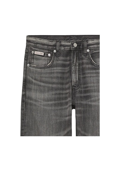 Calvin Klein 90s Straıght Meteorıte Tencel Je Erkek Gri Kot Pantolon
