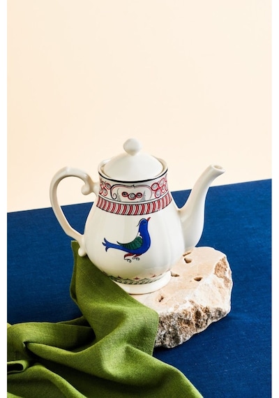 Karaca x Ömür Akkor İznik Kuş Demlik 965 ml