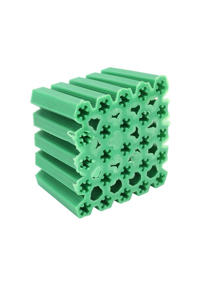 8mm Yeşil Plastik Dübel 500'lü Ekonomik Paket