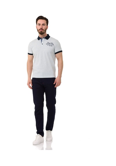 Ct767 Yazılı Polo Yaka Erkek Tişört 001