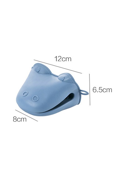Silikon Pot Tutam Eldivenleri Kişme Yemek Pişirme Ve Pişirme Blue