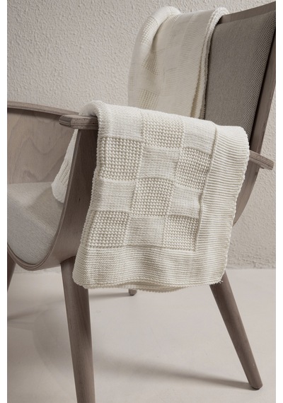 Plaid Krem Tv Battaniyesi 130x170 15002 Krem