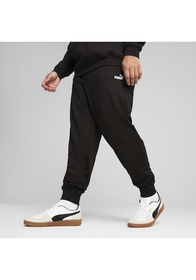 Puma Essentials No 1 Logo Poly Erkek Siyah Eşofman Altı Siyah