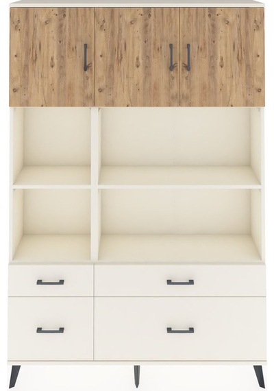 Arges Dolap 8 Raflı 4 Çekmeceli 3 Kapaklı 132x30x195 Aytaşı-ç... Aytaşı Arges Dolap 8 Raflı 4 Çekmeceli 3 Kapaklı 132x30x195 Aytaşı-ç... Aytaşı