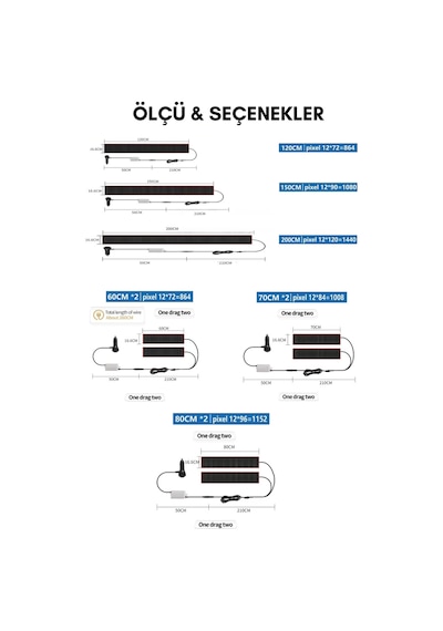 Wearfitpro Pvc Devil S Eye Yapışkanlı Dinamik Işıklı Araç İçi Şeytan Gözü Canlı Led Işık Led Şerit 120 Cm