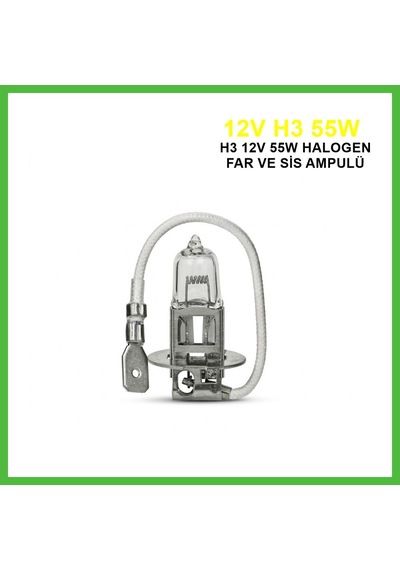 Vaveni Trifa H3 Halojen Far Ampülü 12v 55watt Sarı Arz