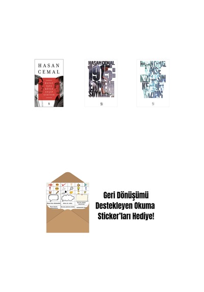 Hayat İşte Böyle Geçip Gidiyor + 1915: Ermeni Soykırımı + Kimse Kızmasın Kendimi Yazdım + Okuma Sticker'ları