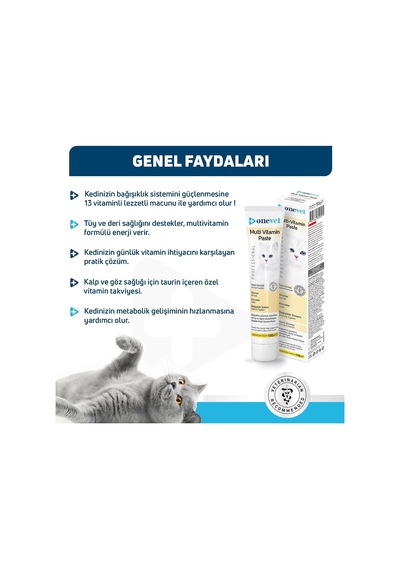 Kedi Maltı 100 Gr Multivitamin Malt Macunu