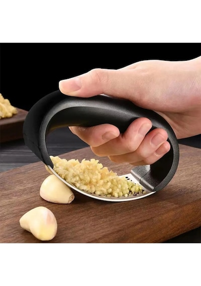 Yeni Nesil Paslanmaz Çelik Sarımsak Rendesi Ergonomik Tutma Saplı, Kolay Kullanım Mutfak Aleti Çel Diğer