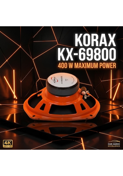 Korax Kx-m69800 400w Oval Oto Hoparlör Takım - 2 Adet