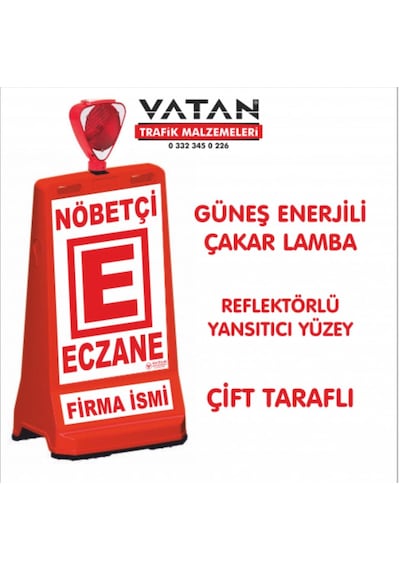 Melzohome Işıklı Nöbetçi Eczane Tabelası