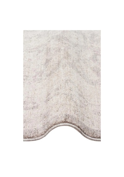 Eko Halı Shıraz Shr 01 Grey Vintage Tarzlı Yumuşak Dokulu Modern Makine Halısı Gri Bej