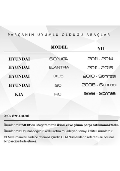 Hyundai Elantra,İ20,Kia Rio için Direksiyon Sargısı - 93490-3S110