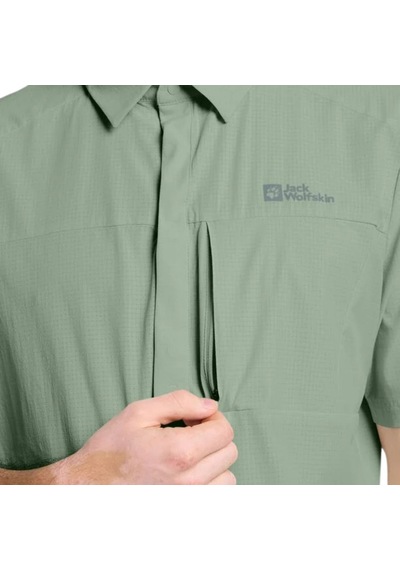 Jack Wolfskın Jack Wolfskin Vandra S S Shirt Erkek Gömlek 21884 Çok Renkli