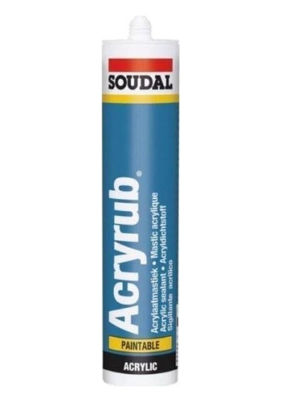 5 Adet Soakrilik Beyaz Mastik 500 Gr Çok Renkli