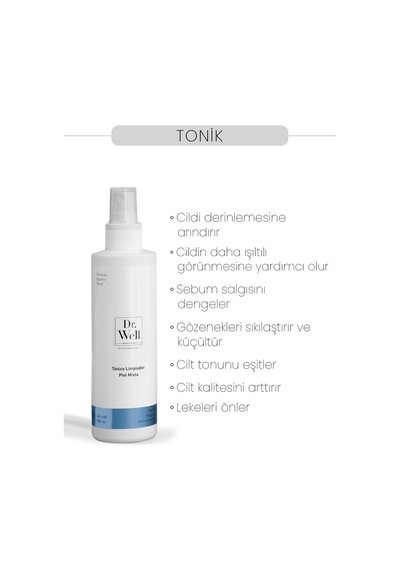 Dr.Well Barcelona Cosmetics Leke Karşıtı Gözenek Sıkılaştırıcı Tonik 200 ML