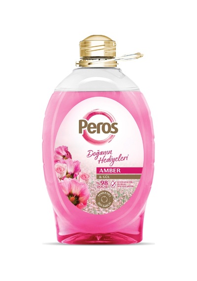 Peros Amber & Gül Sıvı Sabun 2.94 L - 7 Adet Tarı