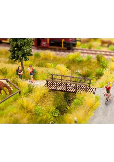 Noch 7127 Çim Kümeleri, Karışık Yeşil, 6 Mm. 104 Adet Diorama Malzemesi-54834