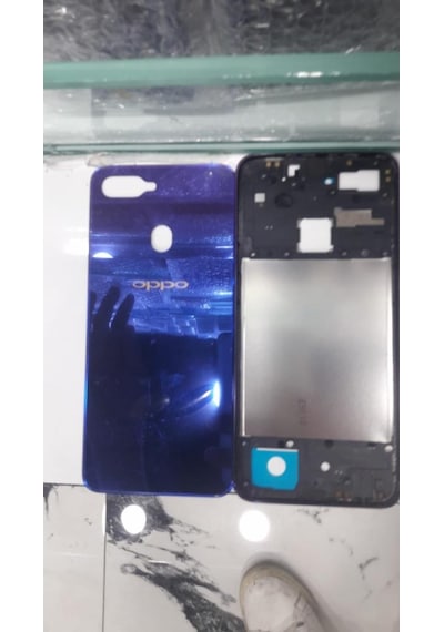 Oppo A7X Kasa + Arka Kapak Pil Batarya Kapağı