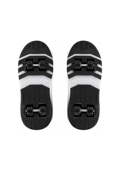Işıklı Spor & Paten Dönüşümlü Çocuk Ayakkabı Yedek Tekerleği 4'lü Set Siyah