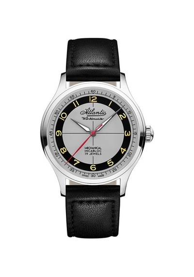 Atlantic Worldmaster Original Mechanical 53680.41.23 Kurmalı Mekanik Erkek Kol Saati Metalik Gri