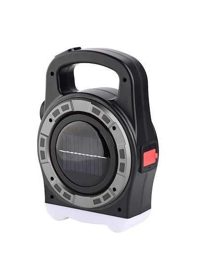 Powermaster Hb-6678c Cob Ledli 20 Watt 3 Kademeli Şarj Edilebilir Usb Çıkışlı Solar Lamba - Çok Renkli