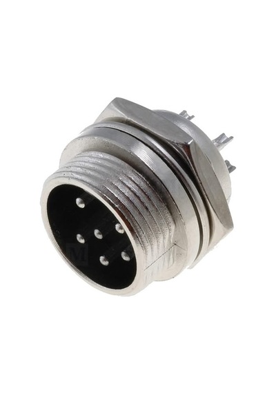Mike Mic Konnektör 6 Pin Erkek