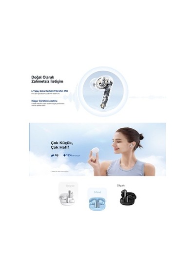 Mikrofonlu Bluetooth Kulaklık, 5.4 Teknolojisi İle Rahat Kullanım