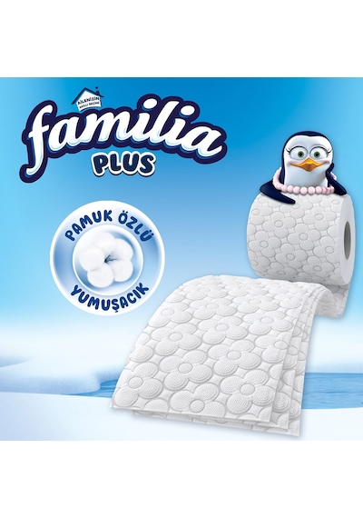 Familia 3 Katlı Plus Tuvalet Kağıdı 32'li