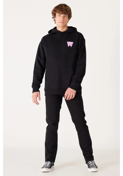 Wrangler Erkek Sweat W232574001 Siyah