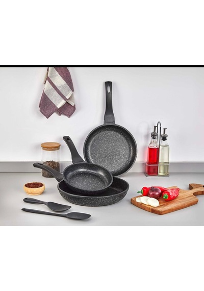 Kaliteli Opalı Granit Döküm Tava 28 Cm Diğer